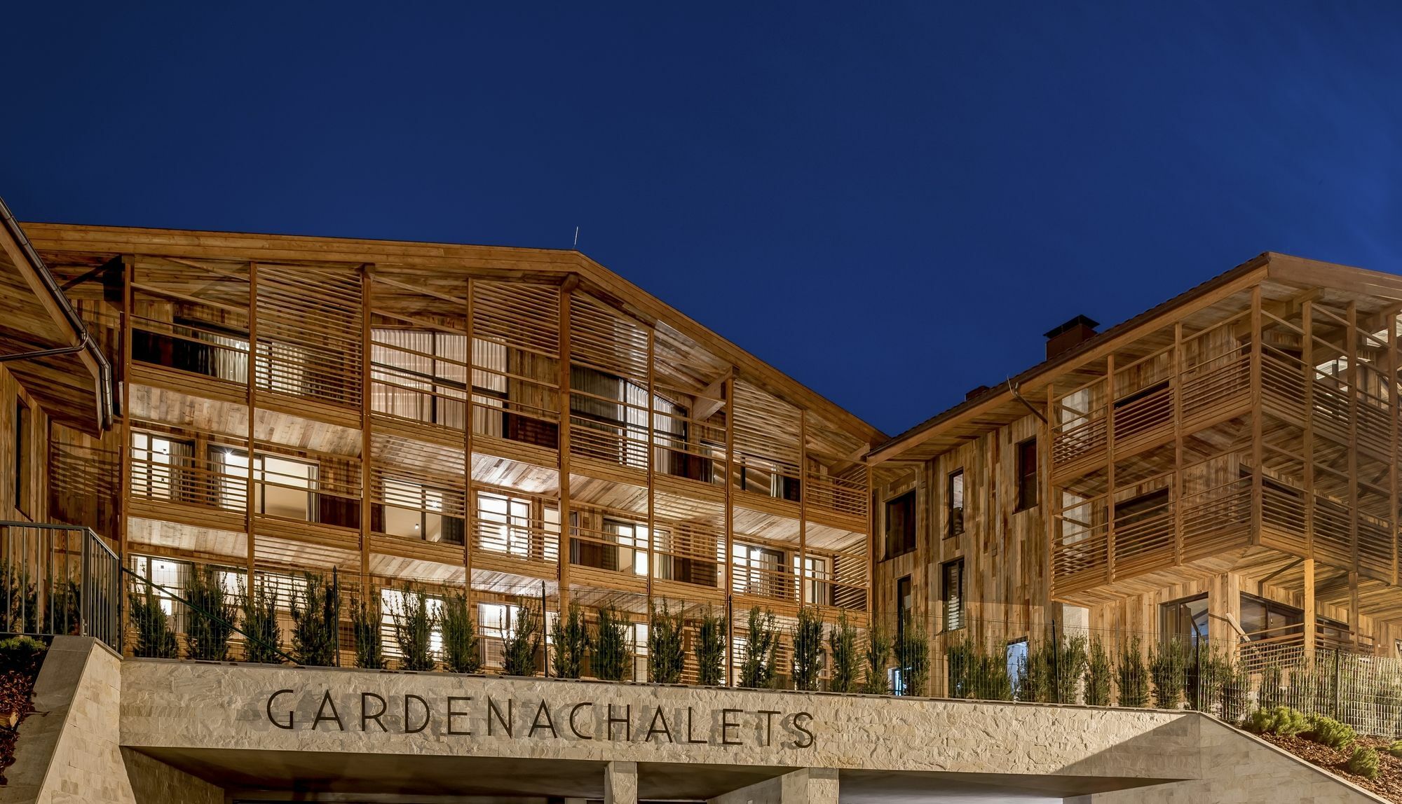 אורטיסיי Gardena Chalets מראה חיצוני תמונה